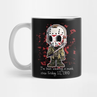 Jason Wearing a Mask since 1980 Mug